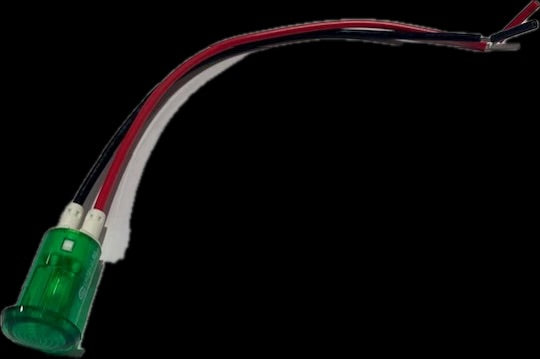 Green indicator lamp