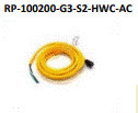 Power supply cord -- Part# RP‐100200‐G3‐S2‐HWC‐AC