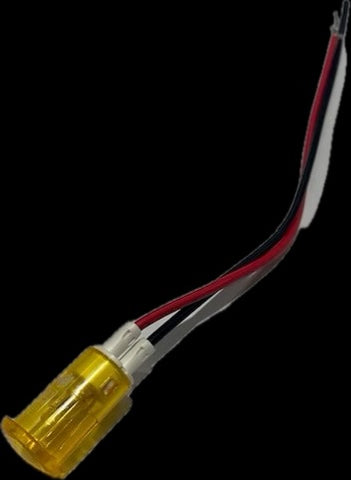 Amber indicator lamp