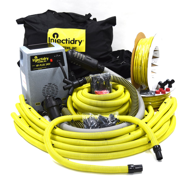 HP Plus 240v Wall and Ceiling Drying Package – Dry Air Injectidry